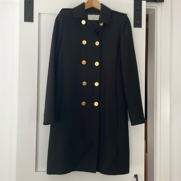 Chloe Jackets & Blazers - Chloé double breasted pea coat size 34 EU, 2 US, black